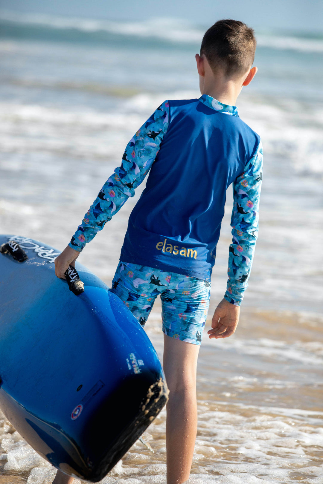 I Sea You! (blue) Children's Swim Shorts