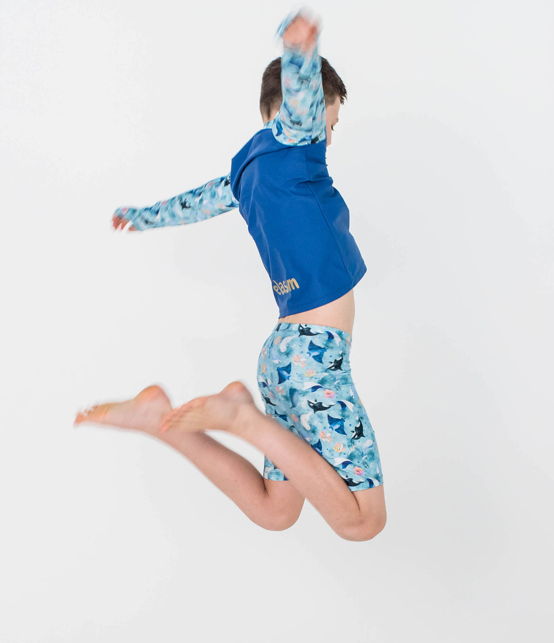 I Sea You! (blue) Children's Swim Shorts