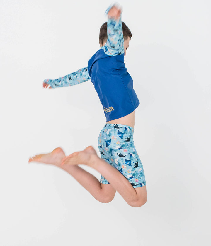 I Sea You! (blue) Children's Swim Shorts